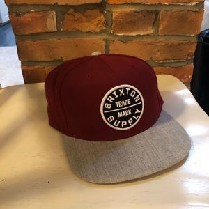 Brixton Supply Co. Snapback NWOT